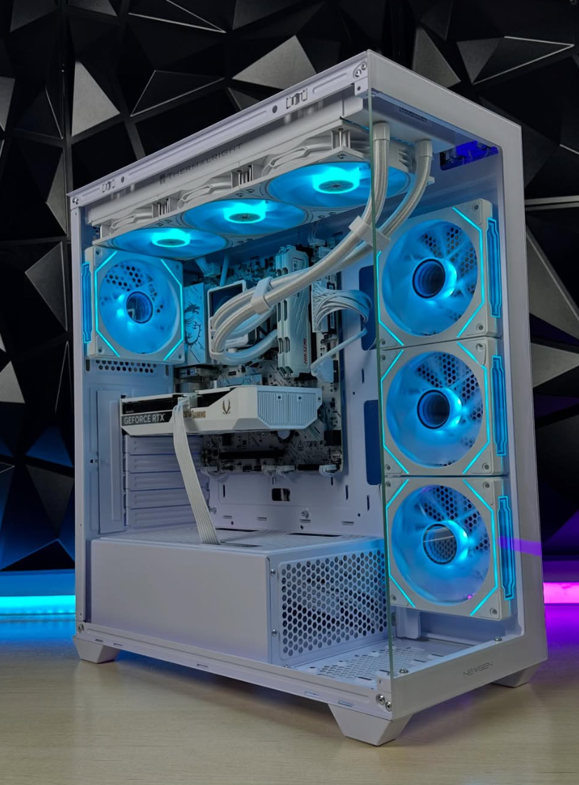 PC Gamer Gama Media - Streamer | AMD Ryzen 5 9600X / RTX 5060Ti 16GB / 1Tb Almacenamiento / Full Blanco - Imagen 2