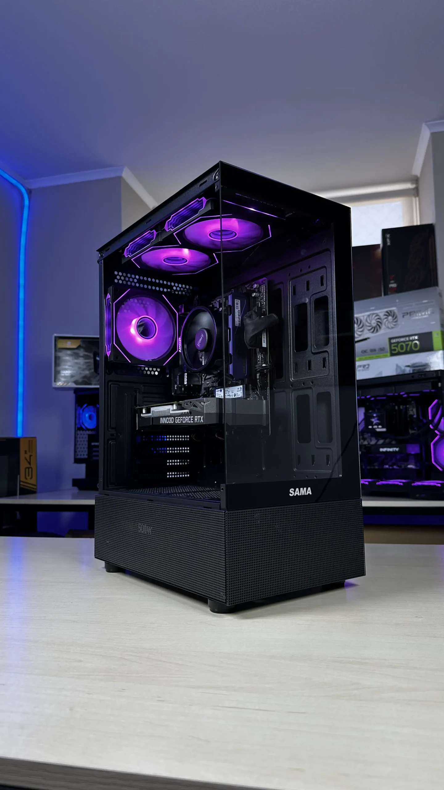 PC Gamer Gama Media – Streamer | Ryzen 7 5700X / RTX 5060 / 1Tb Almacenamiento / Sama 3321 - Imagen 2