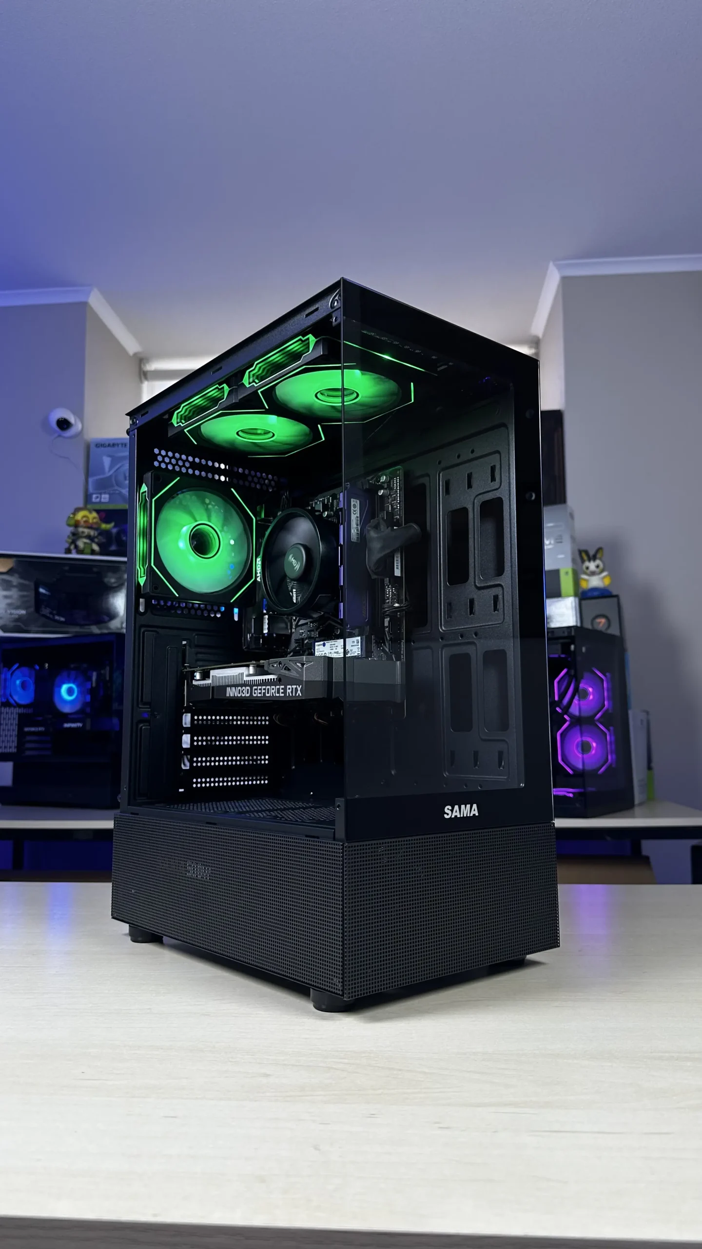 PC Gamer Gama Media – Streamer | Ryzen 7 5700X / RTX 5060 / 1Tb Almacenamiento / Sama 3321 - Imagen 4