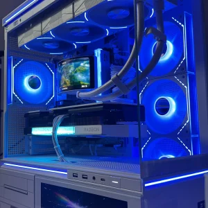 PC Gamer Gama Alta - Streamer | Ryzen 5 9600X / RTX 5070 / 1TB Almacenamiento / Rainbow Vision 360