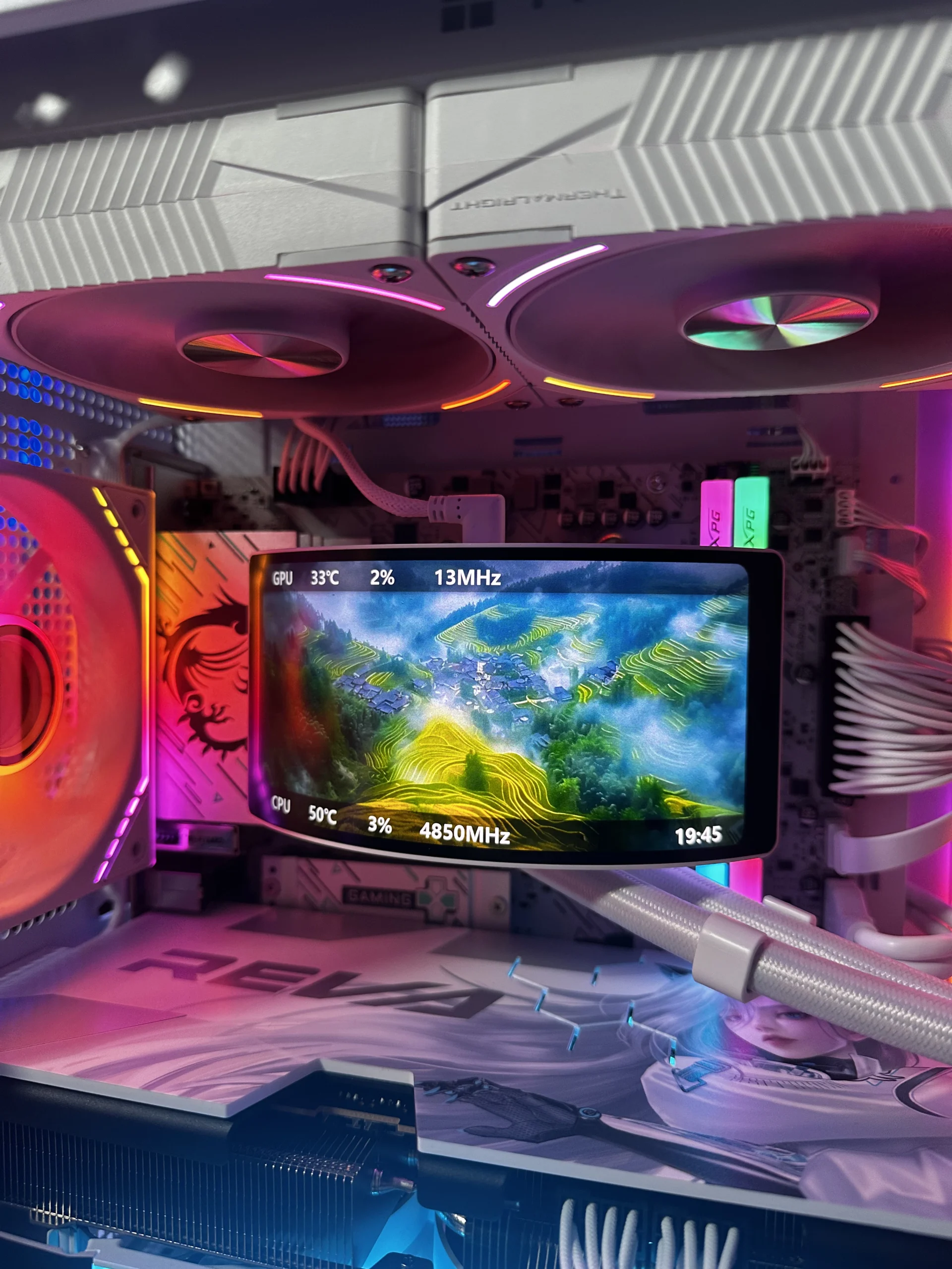 PC Gamer Gama Alta - Streamer | Ryzen 7 7800X3D / RX 9070XT 16GB / 1TB Almacenamiento / Rainbow Vision 360 - Imagen 5