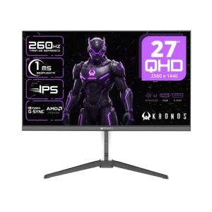 Monitor Kronos Apex AZ-270, 27″ QHD, 260Hz IPS, Free-sync G-sync