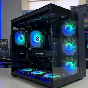 PC Gamer Gama Media - Streamer | Ryzen 7 8700F / RTX 5060 / 1Tb Almacenamiento / Cougar FV150 Black