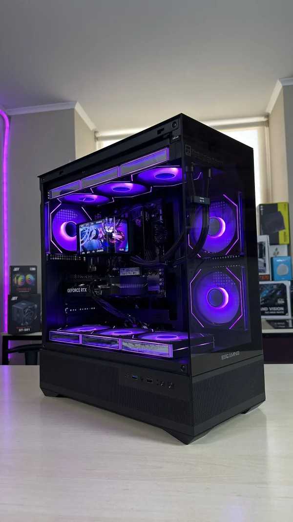 PC Gamer Gama Media Streamer Ryzen 5 9600X RTX 5060 1Tb IMG 0950